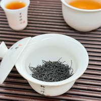 Thé noir Keemun du Yunnan, en vrac, petites feuilles, haute montagne, finement torsadé, arôme fruité riche, boîte de 500g, approvisionnement en gros