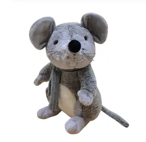 3D Mouse Bambola peluche ratto giocattoli farcito realistico giocattolo