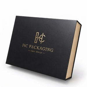 Sustainable Collapsible Book Style Gift Box Magnetic Closure Custom Logo Premium Packaging Save Storage Space OEM Supplier - Product Image 1
