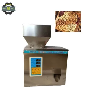 JIAHE Semi Automatic Double Heads Powder Grains Coffee Bean Granule Sachet Pouch Packing Weighing Filling Machine