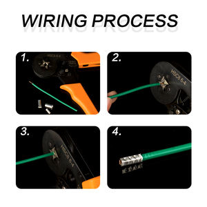 CHFRPU EN длинное кольцо, голая медная трубка, обжимная Клемма, неизолированная голая наконечник кабеля, Тип зажима, соединитель стыковой проволоки - Product Image 5