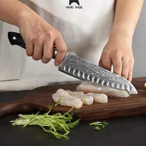 <span class=keywords><strong>Véritable</strong></span> <span class=keywords><strong>couteau</strong></span> de cuisine <span class=keywords><strong>damas</strong></span> <span class=keywords><strong>couteau</strong></span> Santoku japonais haute qualité 67 couches VG-10 <span class=keywords><strong>couteau</strong></span> de coupe <span class=keywords><strong>damas</strong></span> avec manche ABS - Product Image 5