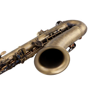 Sassofono Tenore TAISHAN TSTS-670L in Tonalità Bb, Finitura Laccata Colorata Anticata con Puntini in Bronzo Antico per Performance - Product Image 2