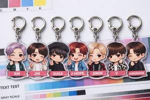 Porte-clés Glow Stick Fan Arirang World Tour 2026, Comeback Tour, Tenue de concert Army, <span class=keywords><strong>RM</strong></span>, <span class=keywords><strong>Jin</strong></span>, Suga, J-Hope, Jimin, V, Jungkook - Product Image 6