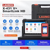 2024 lancement X-431 V + Smartlink HD outil de Diagnostic de camion robuste pour camions 12V 24V Version améliorée de x-431 V Plus HDIII