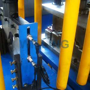 鉄板屋根タイルリッジキャップシートロール成形機油圧パンチング - Product Image 3