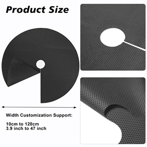 Vải địa kỹ thuật đen dùng cho vườn để ngăn cỏ mọc, vải ngăn cỏ dại và kiểm soát cỏ dại, thảm chống cỏ dại chống tia UV cho hoa - Product Image 2