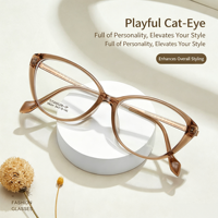 Montures de lunettes TR M8241 en titane électroplaqué sous vide, anti-déformation, haut de gamme, ludiques, uniques, tendance, pour célébrités en ligne