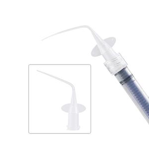 100 Piezas de Puntas Desechables para Irrigador <span class=keywords><strong>Dental</strong></span> Manual, 0.25mm/0.35mm, Puntas de Aguja para Jeringa de Irrigación, Certificación CE, Terapia Oral - Product Image 1