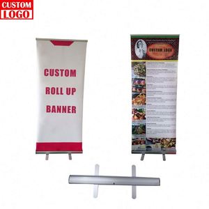 Expositor Enrollable Retráctil de Alta Definición para Ferias Comerciales, Publicidad, Fondo de Exhibición, Soporte de Señalización, Impresión Personalizada - Product Image 1