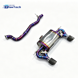 Échappement Catback en Titane Léger Haute Performance avec Valve pour Golf 7R 7.5R 2.0T avec Son Réglable et Télécommande - Product Image 4