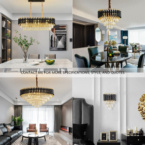 Lámpara Colgante de Cristal Moderna Personalizada, Lámpara de Araña de Lujo Nórdica, Lámpara de Suspensión para Sala de Estar de Hotel, Decoración para Bodas - Product Image 2