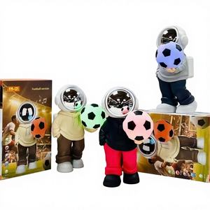 Lámpara LED con Altavoz para Audio, Adorno de Astronauta para Escritorio, sin Micrófono Incorporado, sin Control Remoto, Copa Mundial - Product Image 1