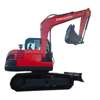 XGY DX/H Serie DH80 Schwerlast-Raupenbagger Mehrzweck-Hydraulikbagger 360° für Erzbergbau, Gesteinsbrechen & Grabenarbeiten