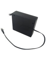 Cable de Extensión USB Portátil, Mini Enrollador de Cable Retráctil con Enchufe Europeo DYH-1816 para Teléfono Móvil, Cable Retráctil de 2m