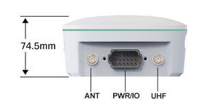 جهاز استقبال <span class=keywords><strong>GNSS</strong></span> بتقنية RTK بمعيار IP66/IP67 للزراعة الدقيقة، مع خيار IMU و PPP، دقة عالية تصل إلى 2.5 سم - Product Image 3