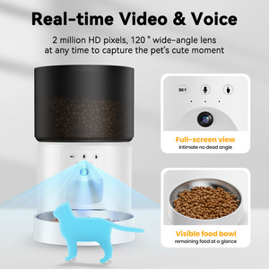 Distributeur automatique de nourriture pour chiens Tuya en gros, gamelles et mangeoires pour animaux de compagnie, télécommande, distributeur automatique Wi-Fi 3L - Product Image 5