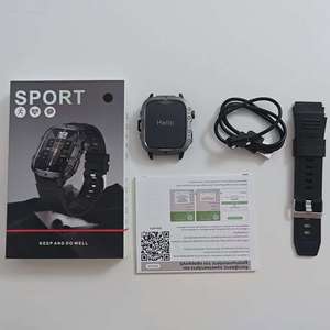 <span class=keywords><strong>Reloj</strong></span> <span class=keywords><strong>Inteligente</strong></span> QX11 para Hombre con Llamadas Bluetooth, Pantalla de 1.96 Pulgadas, Frecuencia Cardíaca, Resistente al Agua 3ATM IP68, para Android IOS, Deportes al Aire Libre, Natación - Product Image 5