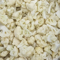 Vente chaude IQF Chou-fleur congelé Chou-fleur chinois fraîchement blanchi Prix en vrac Emballage en gros Légumes surgelés