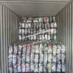 Trapo Industrial - Bolsa de trapos de colores mixtos, trapos de camiseta reciclados, tela 100% algodón, trapos de limpieza - Product Image 1