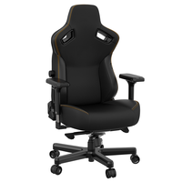 Singapour Malaisie Vente Chaude Stock Prêt AndaSeat Kaiser 3 Noir Prime de Jeu Chaise Collé PVC en cuir Silla Gamer
