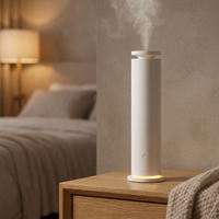 Diffuseur d'arômes d'huiles essentielles sans eau à lumière chaude de qualité supérieure, couverture de 2000 pieds carrés, pour la maison et les grandes pièces