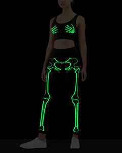 Productos de Dropshipping 2024 Nuevo Diseño al por Mayor Conjuntos de Yoga de <span class=keywords><strong>Halloween</strong></span> Personalizados de Alta Calidad Leggings Conjuntos de Fitness para Gimnasio para Mujer - Product Image 4