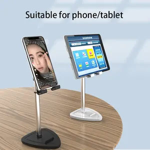 Taiworld 최신 제품 휴대 전화 스탠드 높이 조절 데스크탑 범용 휴대 전화 태블릿 홀더 스탠드