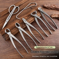 Ensemble d'outils de jardinage : Pince à joint sphérique, Coupe-émeraude, Coupe-feuilles, Outils de jardinage d'extérieur, Sac portable en tissu Oxford