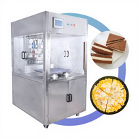 Pemotong Kue Ultrasonik Industri ORME, Pemotong Kue Spons Persegi Otomatis untuk Pabrik Roti