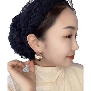 Pañuelo de Encaje Ecológico y Transpirable para Mujeres Musulmanas, Pañuelo para la Cabeza Suave y Colorido o Pañuelo Largo para Todas las Temporadas - Product Image 4