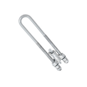 Senrou Ruizhi UT Type Wire <b>Clamp</b> Nut Hot-dip Galvanized <b>U</b>-shaped Line Connector Electrical Hardware Iron Fittings - Product Image 2