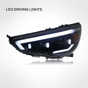 Lámpara DRL, faro delantero de coche, faro LED para <span class=keywords><strong>Mitsubishi</strong></span> <span class=keywords><strong>ASX</strong></span> 2013 2014 2015 2016 2017 2018 <span class=keywords><strong>2019</strong></span> 2020, lámpara delantera LED - Product Image 2