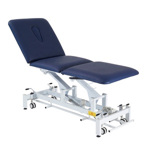 <span class=keywords><strong>Lettino</strong></span> da Visita Elettrico a 3 Sezioni Regolabile in Altezza, Blu, Capacità 250kg - Product Image 4