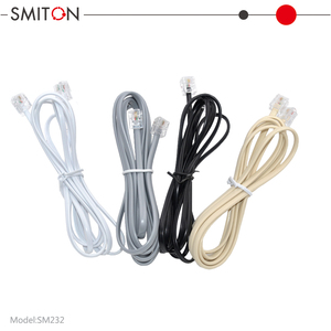 Cable Telefónico <span class=keywords><strong>ADSI</strong></span> para Intercomunicador RJ11 a RJ11 6P2C - Product Image 4