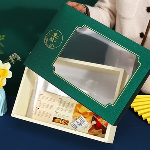Caja de Regalo de Lujo para Hongos al por Mayor con Ventana y Logotipo Personalizado, Diseño de Alta Gama con Tapa de Imitación Tierra para Especialidades Locales - Product Image 2