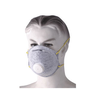 DM007V-C En 149ได้รับการรับรองคาร์บอนเพิ่มความสะดวกสบายในงานอุตสาหกรรมหน้ากากทรงถ้วย valved - Product Image 6