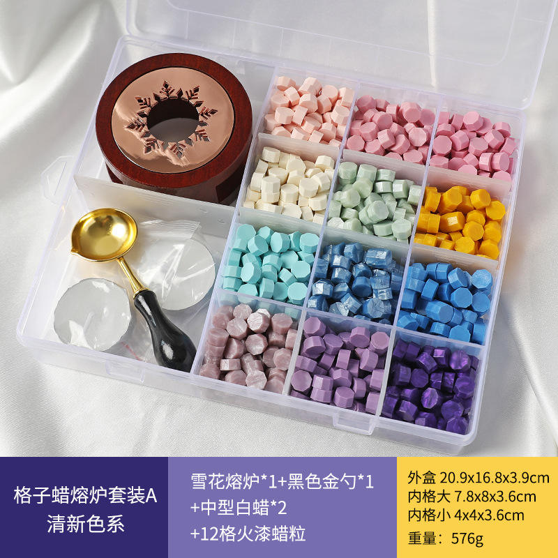 Ensemble de four à cire à grille A