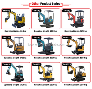 รถขุดขนาดเล็ก TMKV12 เครื่องยนต์ EPA Kubota <span class=keywords><strong>1</strong></span> ตัน รถขุดตีนตะขาบขนาดเล็ก <span class=keywords><strong>1</strong></span> ตัน รถขุดขนาดเล็กสำหรับงานฟาร์ม ขาย - Product Image 4