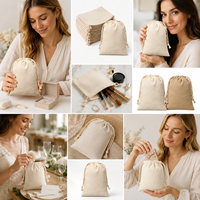 Sac à poussière en mousseline réutilisable et portable avec logo personnalisé, cordon de serrage, biodégradable, écologique, en coton, pochette cadeau en toile