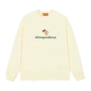 Haute qualité surdimensionné chemises lourdes décontracté personnalisé à manches longues T-shirts hommes col rond à manches longues t-shirts - Product Image 2