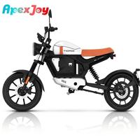 Moto électrique Apexjoy TROMOX-M03Q avec ABS, 48V48Ah, autonomie de 110 km, vitesse de 49 km/h, 1200W, application intelligente, GPS, directement de l'usine
