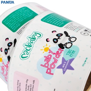 Etiqueta Adhesiva de Alta Calidad con Impresión de Logotipo Personalizado, Etiqueta Adhesiva para Polvo de Bebé - Product Image 2