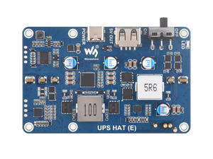 Chipboard Waveshare Ups Hat (per Raspberry <span class=keywords><strong>Pi</strong></span>, supporta 4 batterie Li-ion 21700 (inclusi), ricarica rapida bidirezionale, connettori Pogo) - Product Image 5