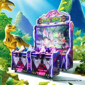 Nuevo <span class=keywords><strong>Shooter</strong></span> de cuatro jugadores Indoor Arcade Coin Launch Juego de disparos de simulación Dinosaur Wars Lottery Rewards - Product Image 3