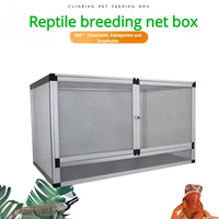 Terrarium écologique pour reptiles, résistant à l'abrasion, enclos pour reptiles, cage de terrarium sécurisée pour caméléons