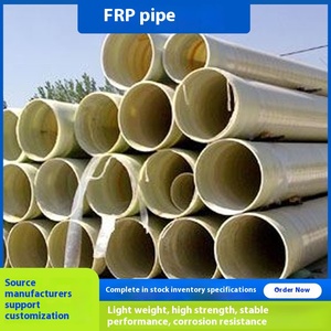 Nhà máy tùy biến. Sợi thủy tinh gia cố nhựa (FRP) sợi thủy tinh ngầm Composite Filament quanh co ống sợi thủy tinh - Product Image 2