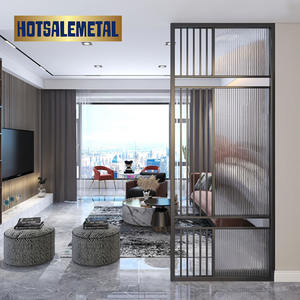 Hotsalemetal <b>red</b> <b>paper</b> room divider spa room divider gold waterfall wedding decor screen room divider for sale - Product Image 4