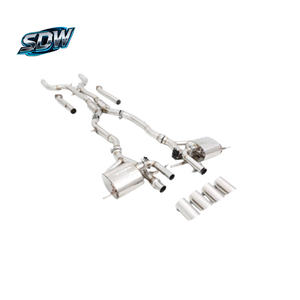 Sistema de tubo de escape Catback de titanio con sonido deportivo para BMW M2 M3 M4 M340i M440i <span class=keywords><strong>M850i</strong></span> <span class=keywords><strong>M8</strong></span> sistema de rendimiento de acero inoxidable - Product Image 3