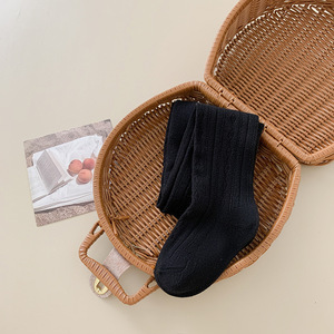 Collants tricotés unisexe pour enfants, épaisseur moyenne, en polaire, très élastiques et confortables pour le froid – Vente en gros - Product Image 2